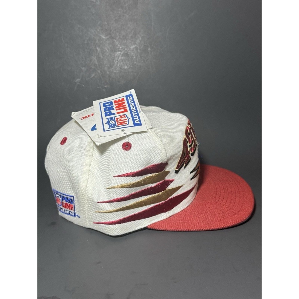 Vintage Pro Line San Francisco 49ers Logo Athletic Snapback Hat One Size - Picture 4 of 14